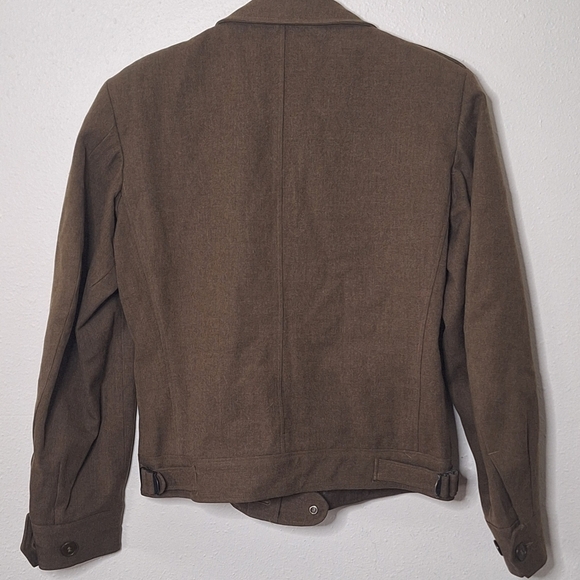 Vintage wool military jacket - Picture 2 of 8